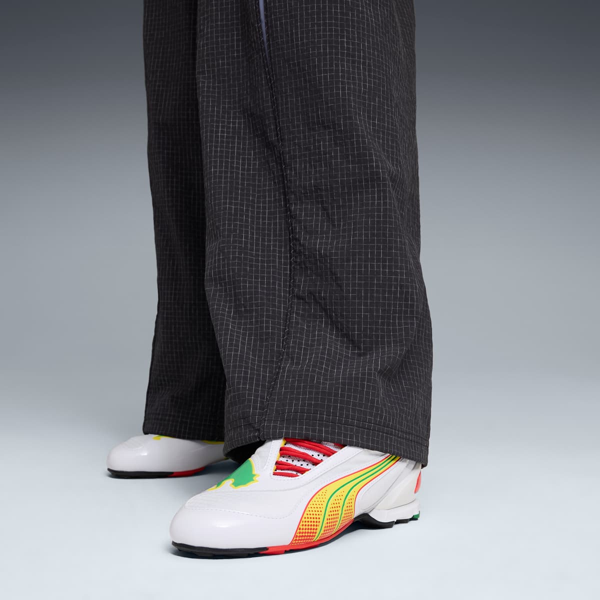 PUMA V-S1 TotalEnergies CAF Africa Cup of Nations sneakers Uniseks, Rood/Wit, Maat 37 thumbnail 8