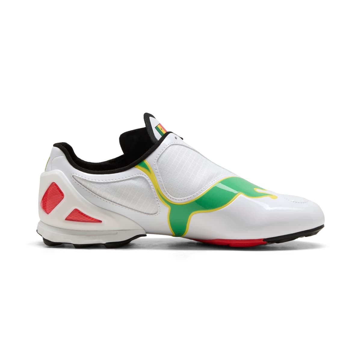 PUMA V-S1 TotalEnergies CAF Africa Cup of Nations sneakers Uniseks, Rood/Wit, Maat 37 thumbnail 3