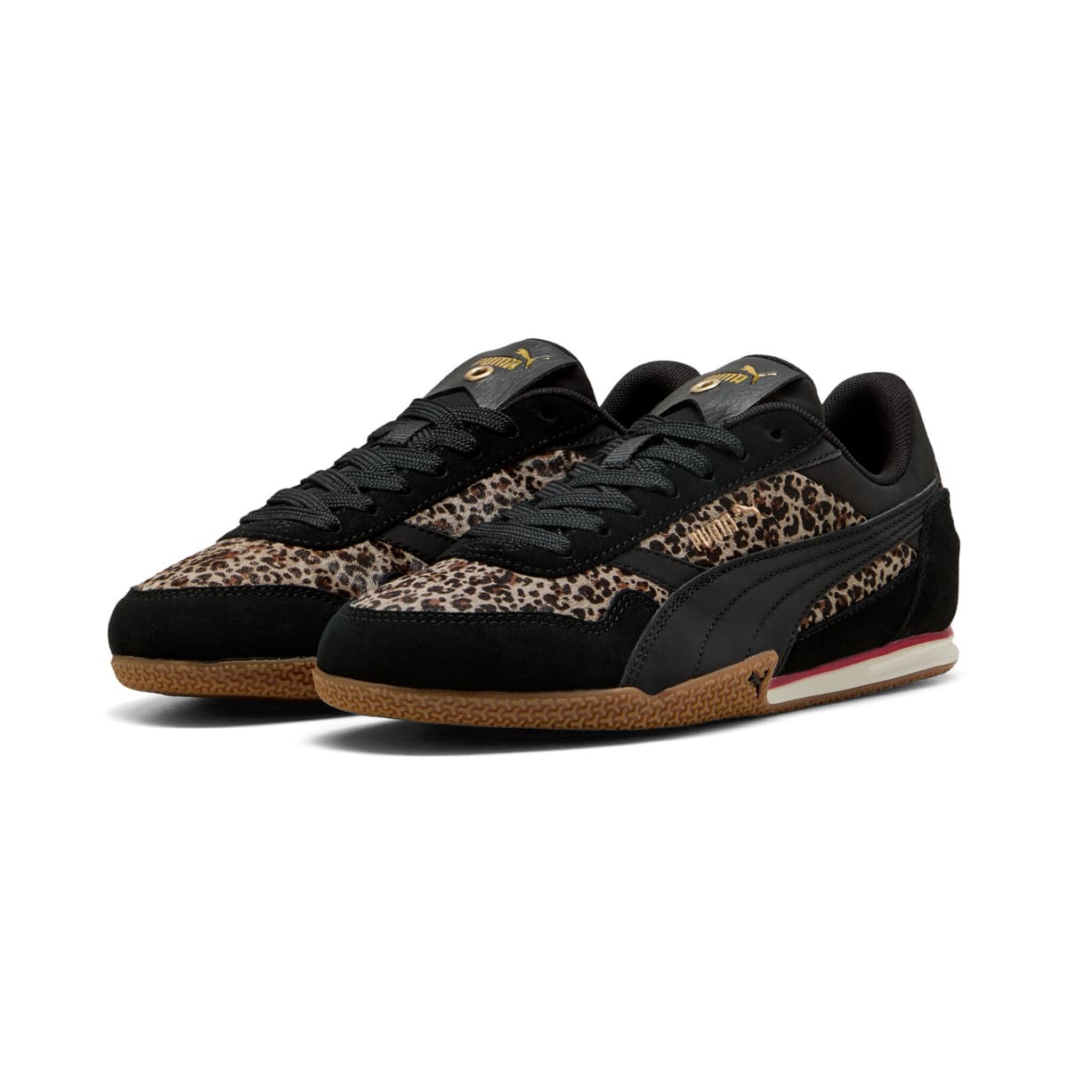 PUMA Bella Donna Animal Flair sneakers voor Dames, Zwart/Grijs, Maat 36 thumbnail 6