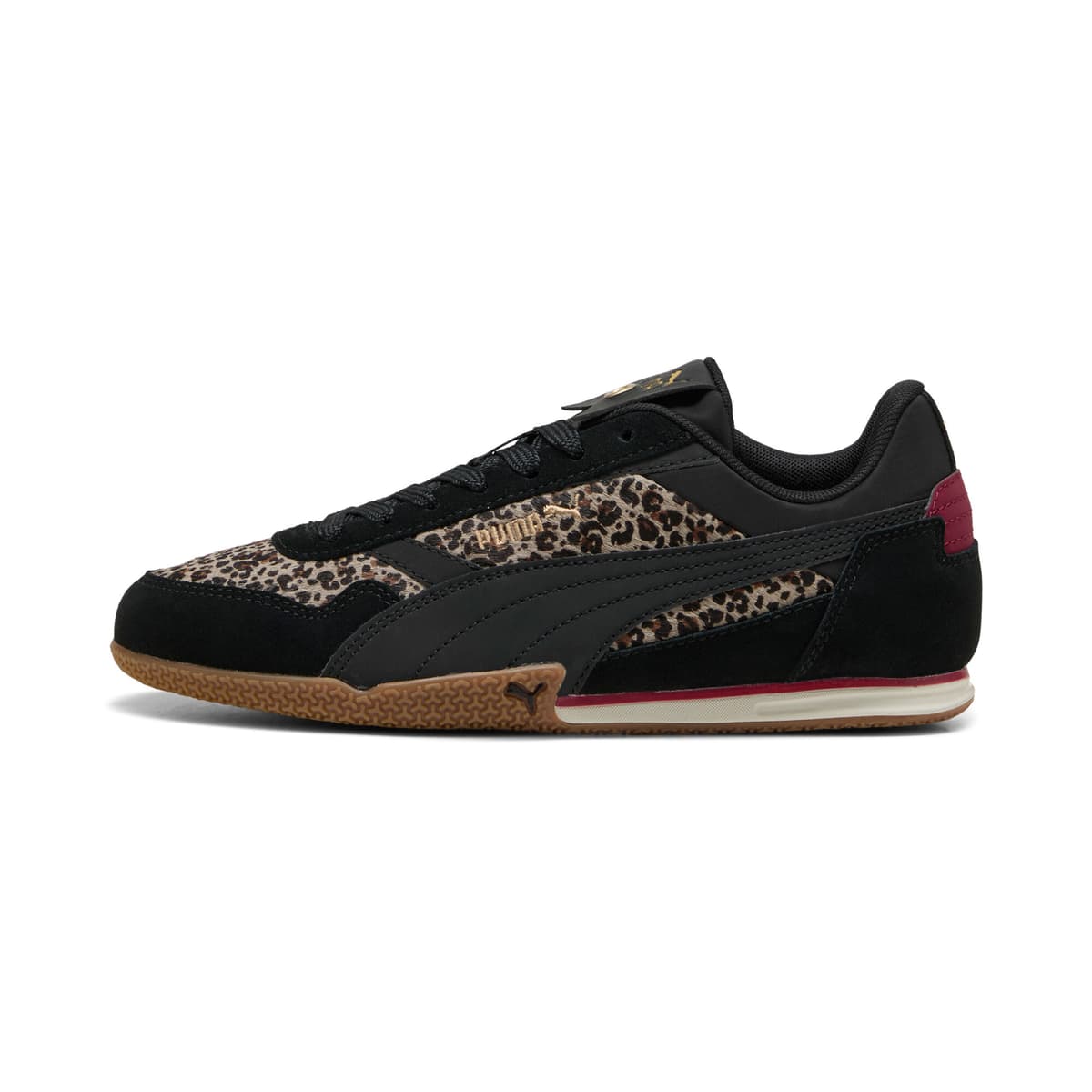 PUMA Bella Donna Animal Flair sneakers voor Dames, Zwart/Grijs, Maat 36