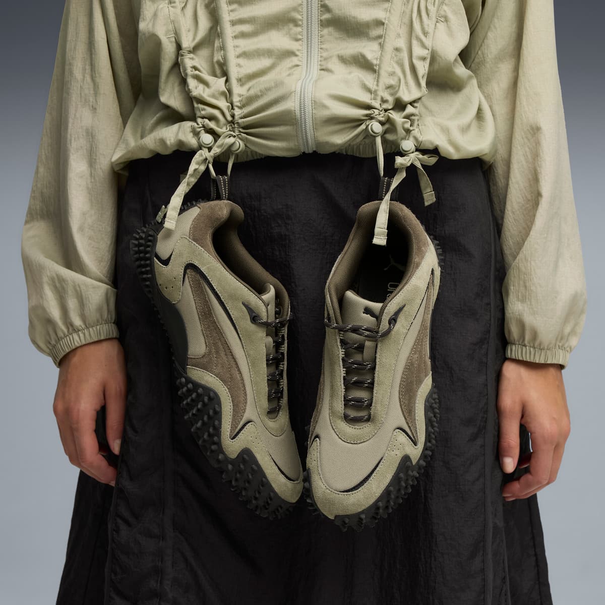 PUMA Mostro XC Prime sneakers uniseks, Groen, Maat 40 thumbnail 8