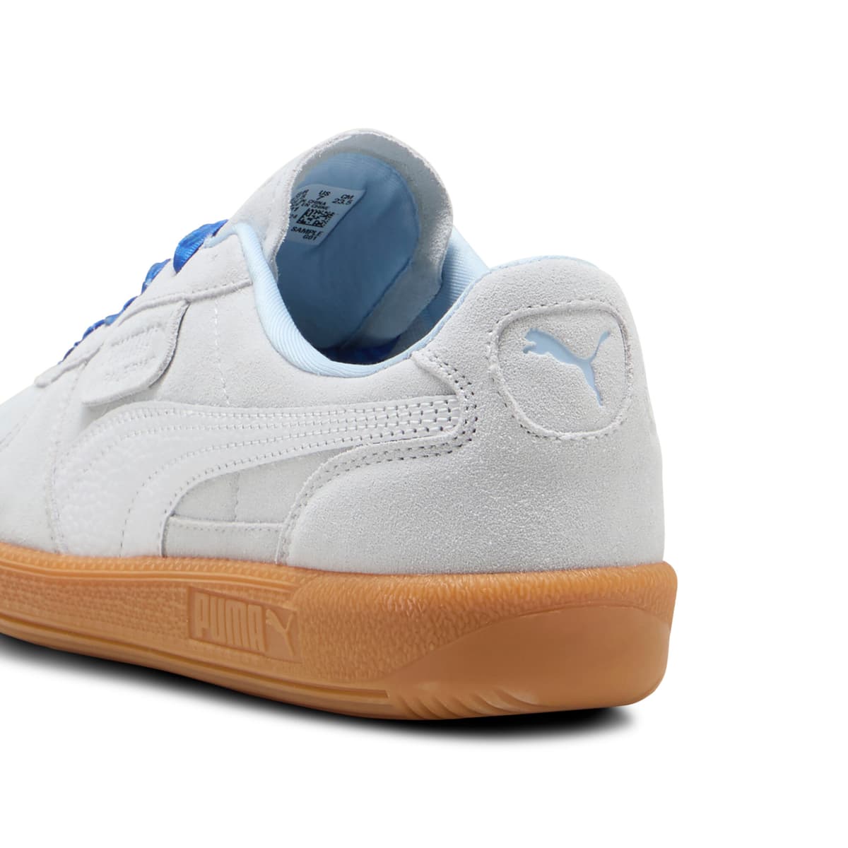 PUMA Palermo Laces sneakers voor Dames, Zilver, Maat 35,5 thumbnail 5