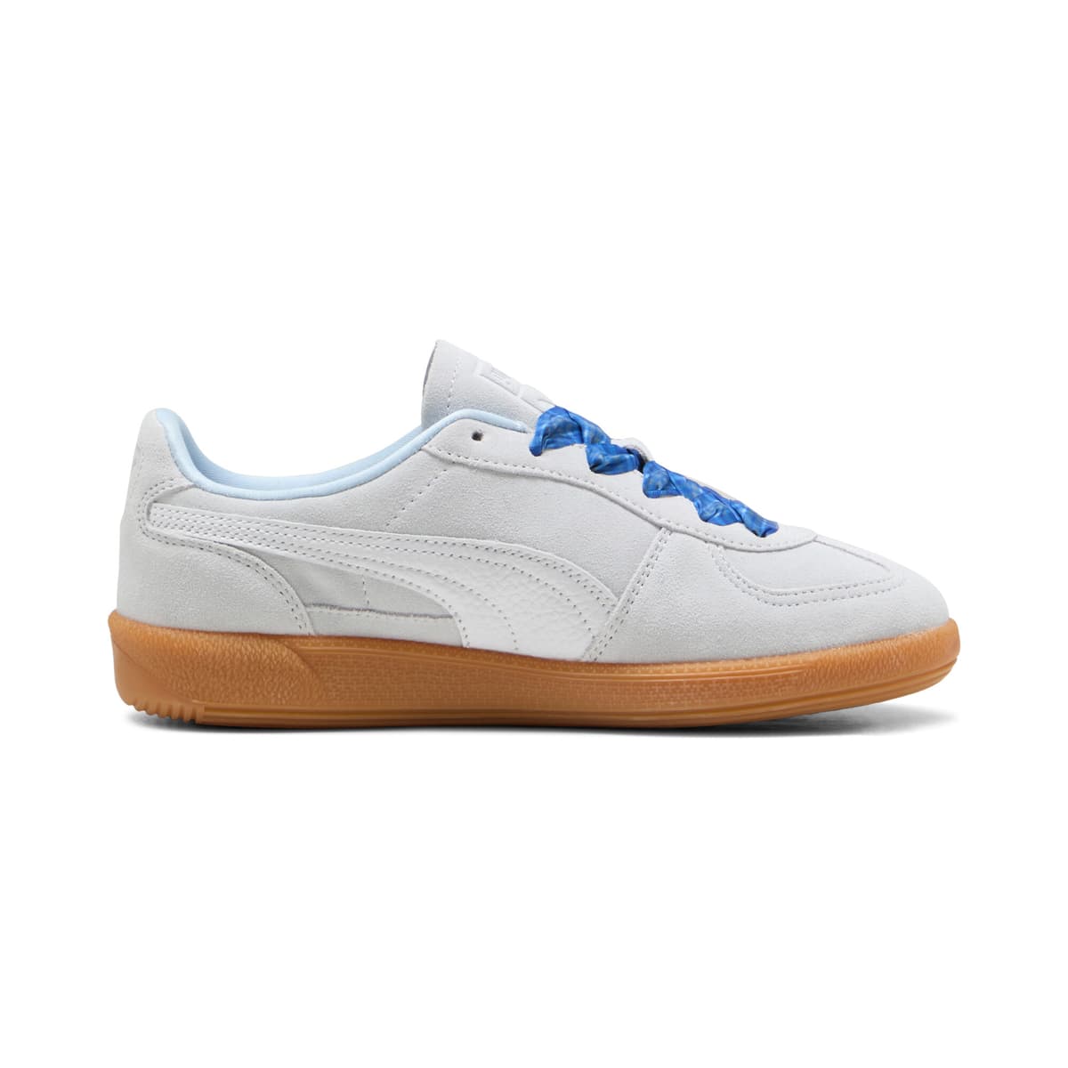 PUMA Palermo Laces sneakers voor Dames, Zilver, Maat 35,5 thumbnail 3