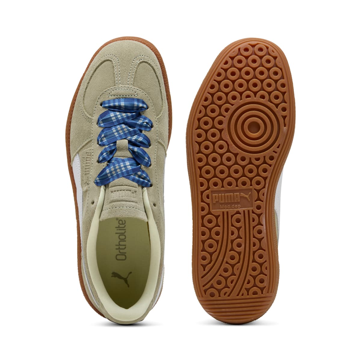 PUMA Palermo Laces sneakers voor Dames, Maat 41 thumbnail 4