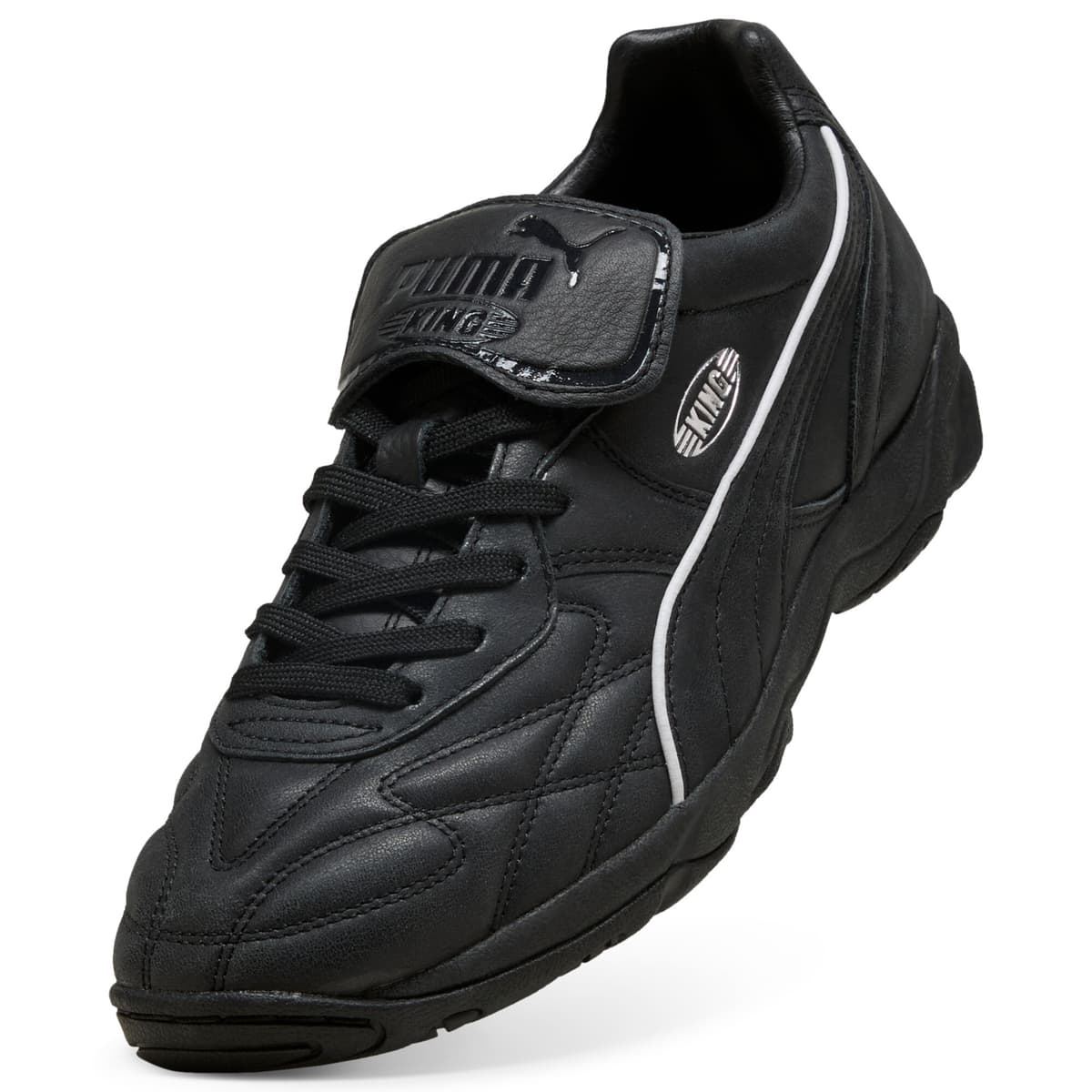 PUMA King Indoor Premium sneakers, Zwart/Wit, Maat 38 thumbnail 2