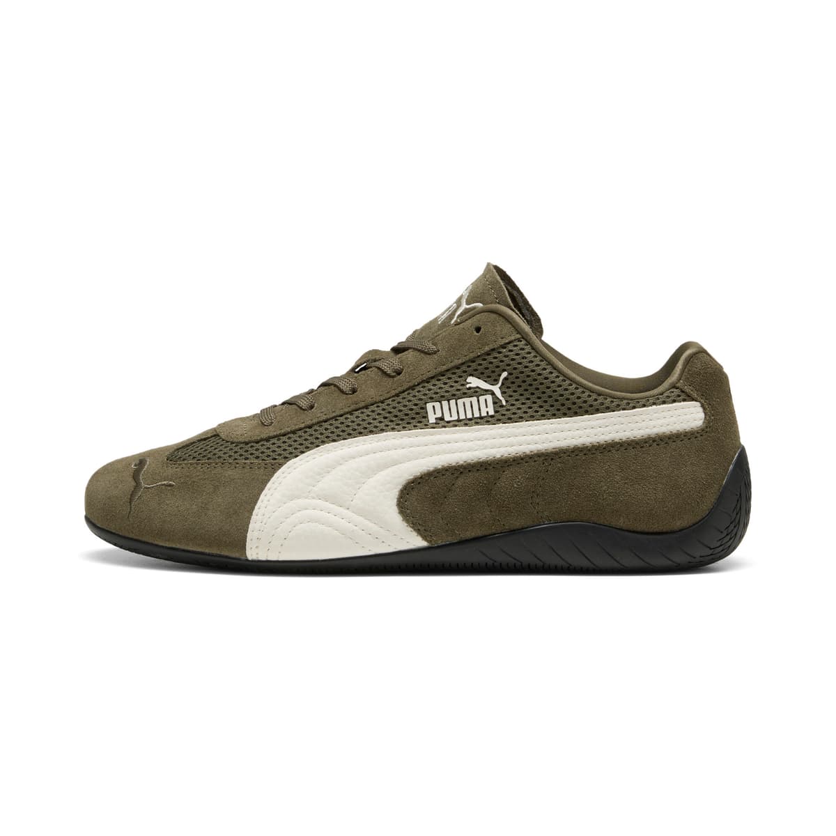 PUMA Mostro Mesh sneakers uniseks, Groen/Wit, Maat 46