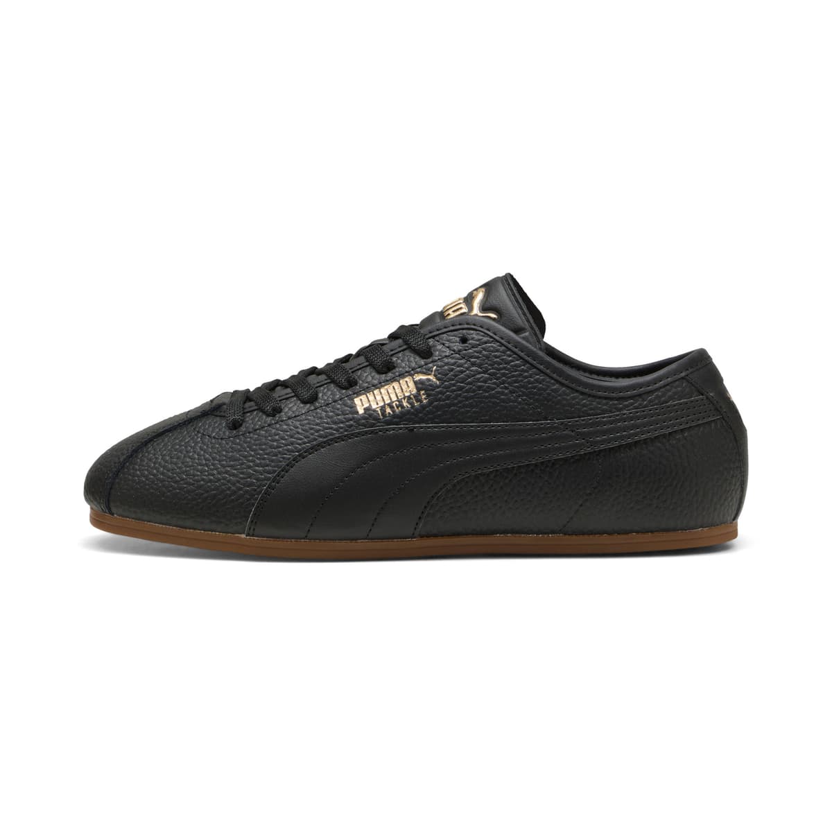 PUMA Tackle L sneakers uniseks, Zwart/Goud, Maat 43