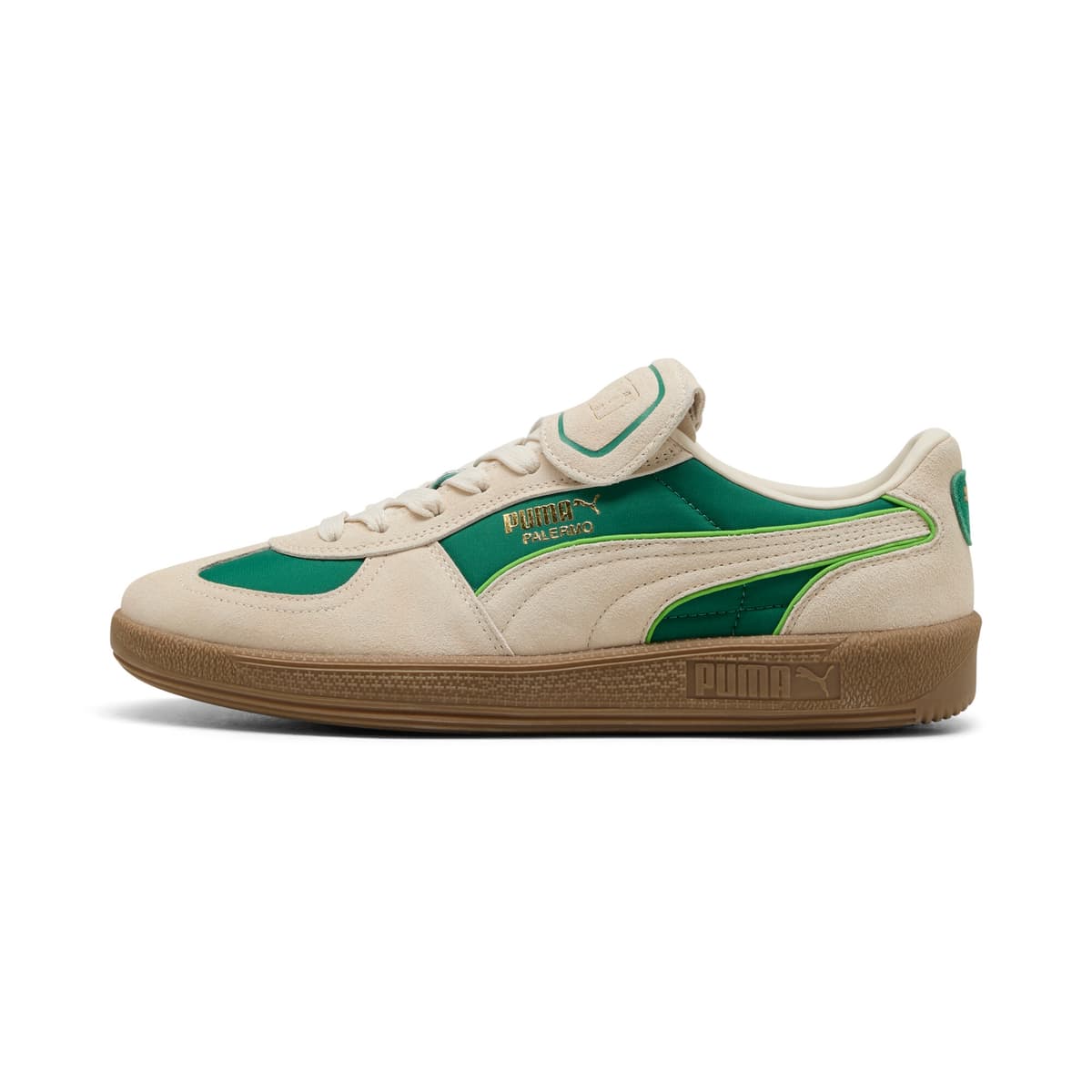 PUMA Palermo Premium sneakers uniseks, Groen, Maat 42,5