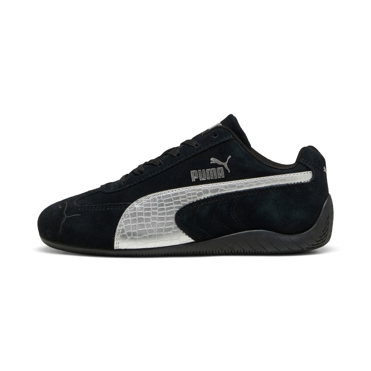 PUMA Speedcat Metallic Safari sneakers voor Dames, Zwart/Zilver, Maat 38 thumbnail 5