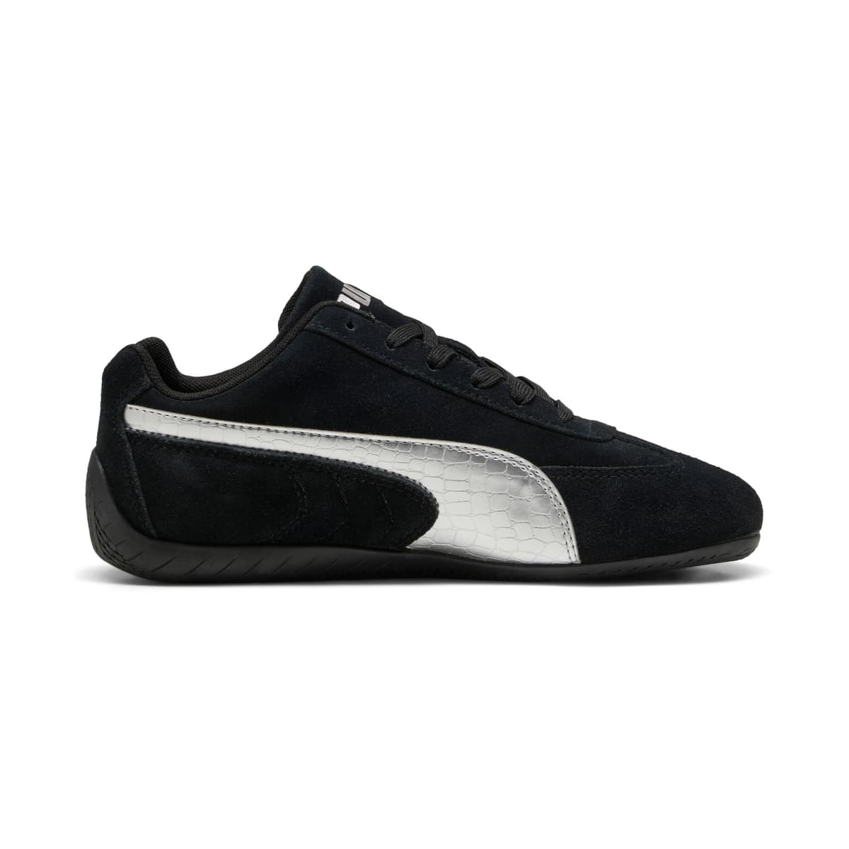 PUMA Speedcat Metallic Safari sneakers voor Dames, Zwart/Zilver, Maat 38 thumbnail 3