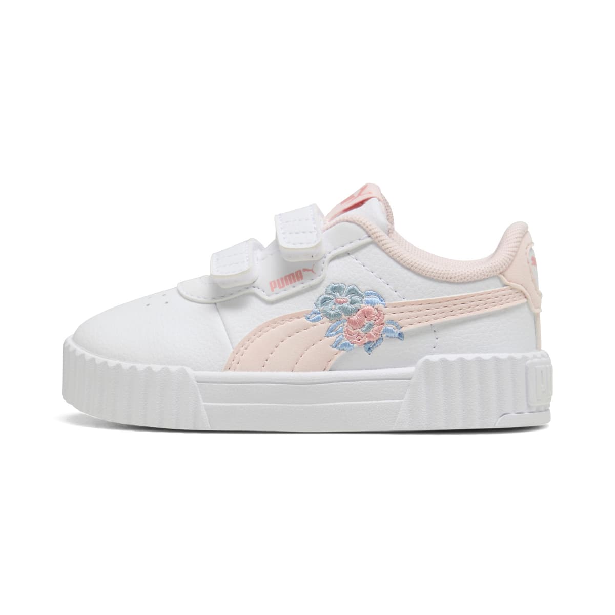 PUMA Carina 3.0 Floral sneakers voor Dames, Wit, Maat 25 thumbnail 5