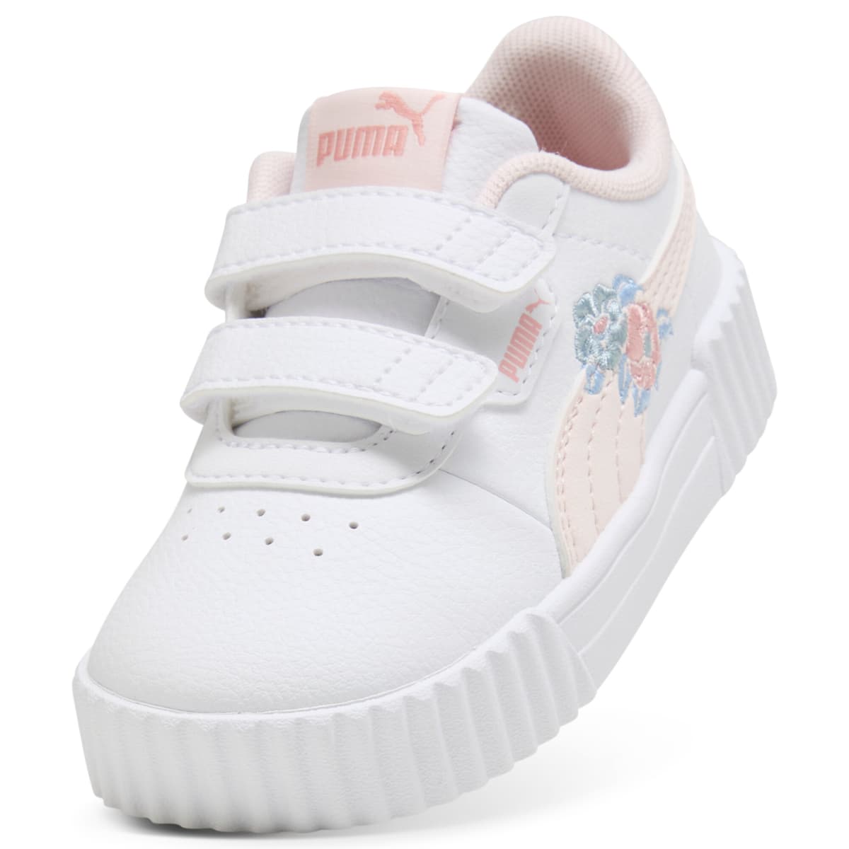 PUMA Carina 3.0 Floral sneakers voor Dames, Wit, Maat 25 thumbnail 2