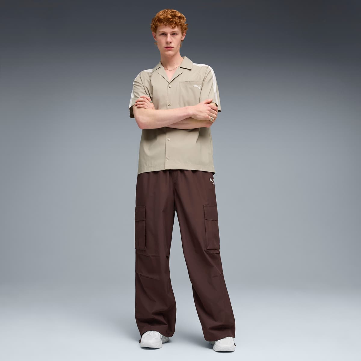 PUMA Fade sneakers uniseks, Wit/Zilver, Maat 47 thumbnail 7