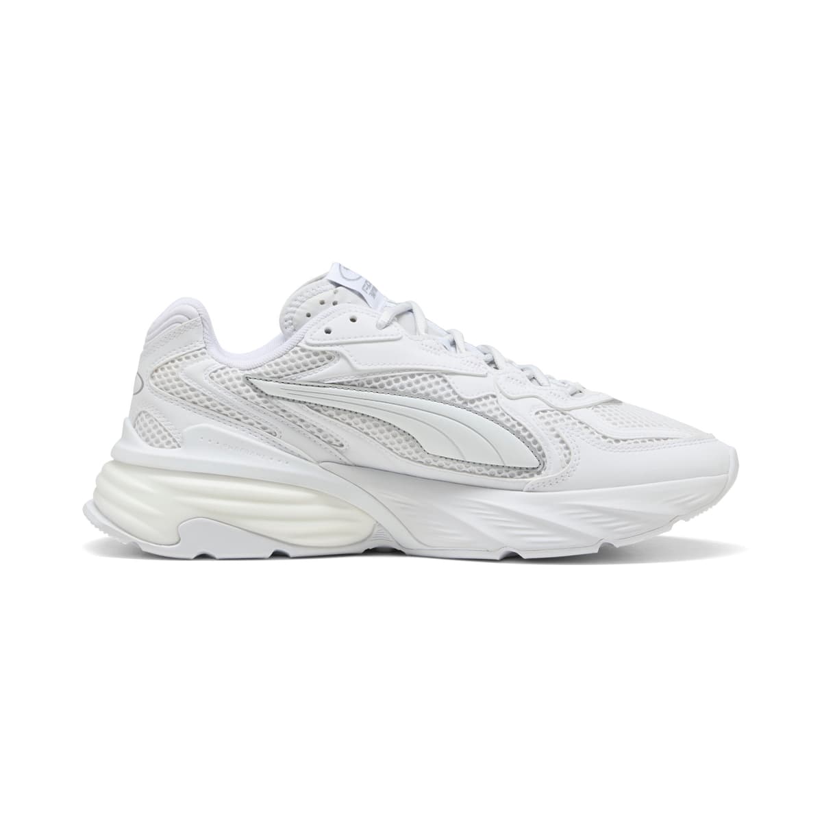 PUMA Fade sneakers uniseks, Wit/Zilver, Maat 47 thumbnail 3