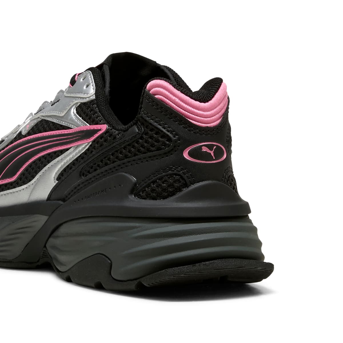 PUMA Fade sneakers uniseks, Zwart/Zilver, Maat 42,5 thumbnail 5