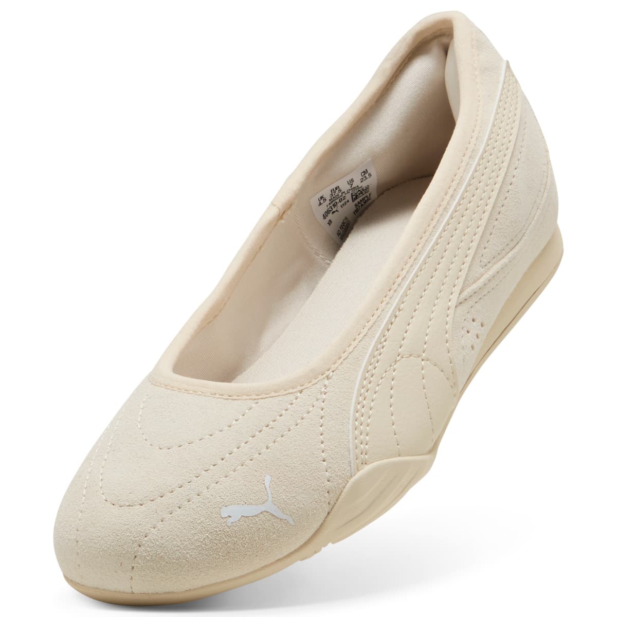 PUMA Catch Soleil ballerina's voor Dames, Wit, Maat 38,5 thumbnail 2
