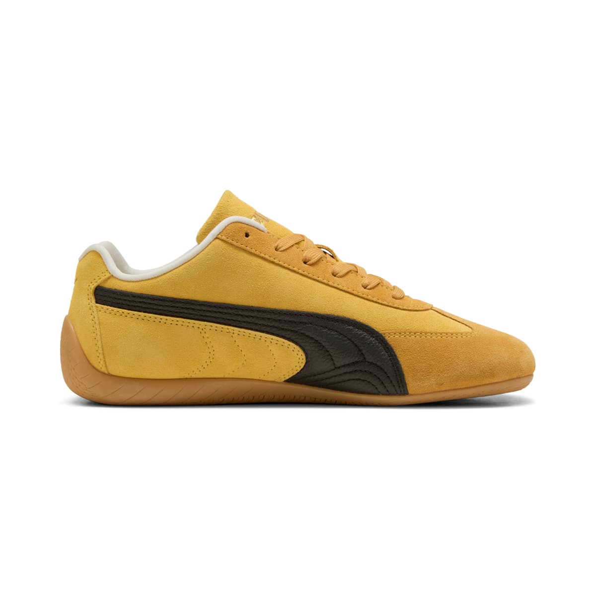 PUMA Speedcat sneakers uniseks, Zwart/Geel, Maat 48 thumbnail 3
