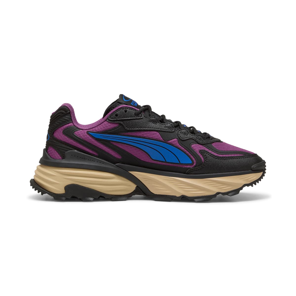 PUMA Fade Ripstop uniseks trailsneakers, Blauw/Zwart, Maat 37 thumbnail 3