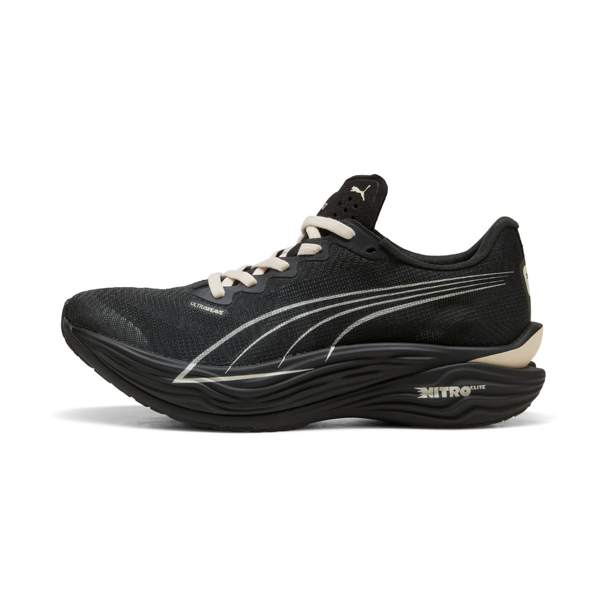 PUMA x REPRESENT Deviate NITROâ¢ Elite 3 hardloopschoenen voor Heren, Zwart, Maat 41