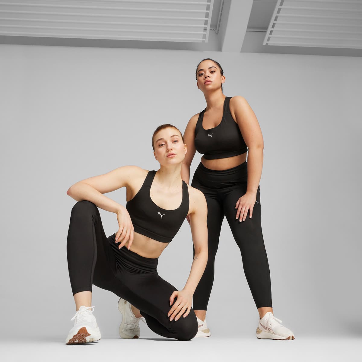 PUMA 4KEEPS RUN bh voor Dames, Zwart, Maat XXL