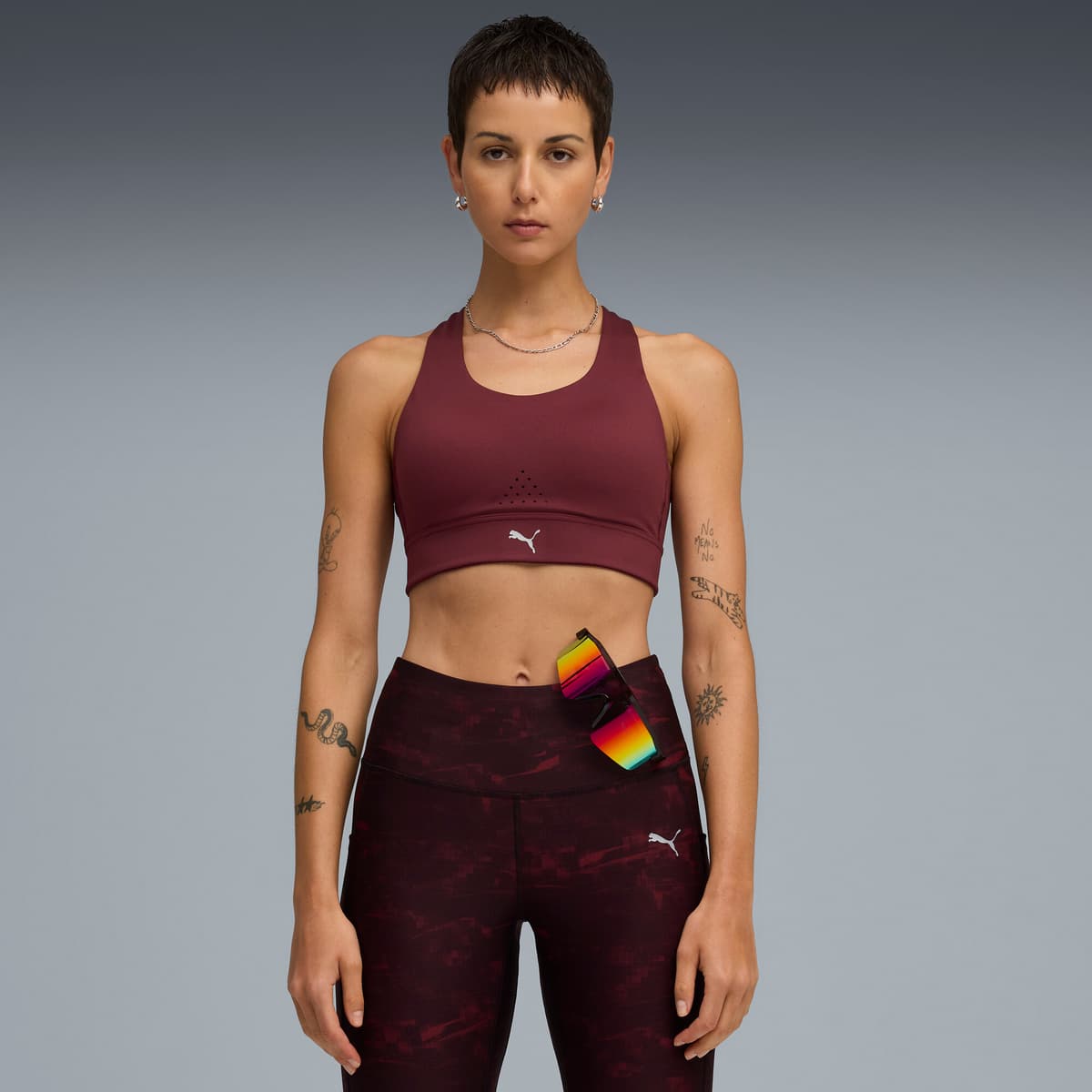 PUMA PWRbreathe RUN bh voor Dames, Maat XS