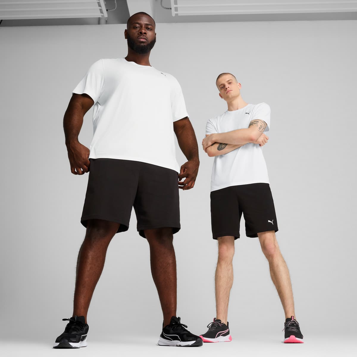 PUMA TAD ESSENTIALS 8"gebreide short voor Heren, Zwart, Maat 3XL thumbnail 6