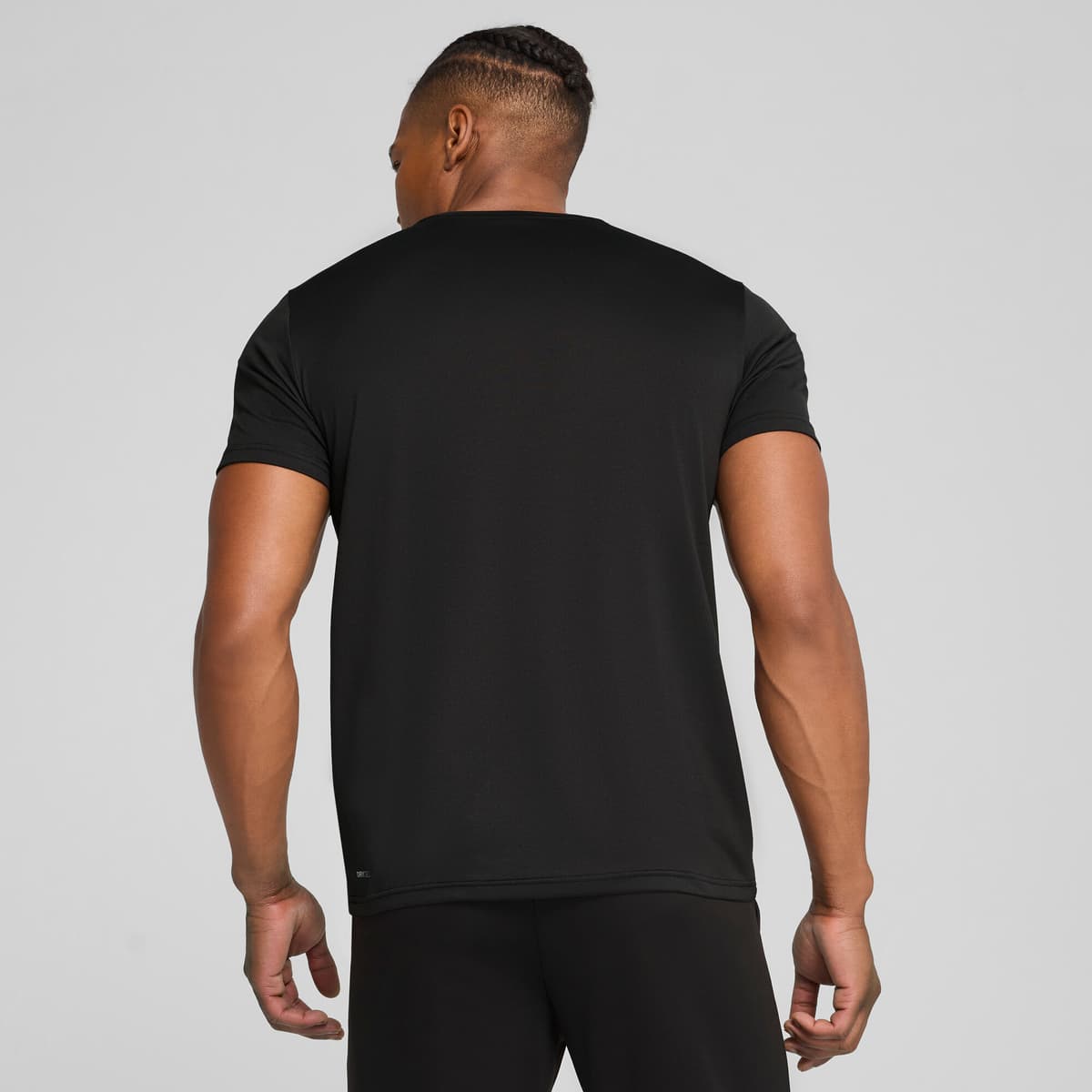 PUMA TAD ESSENTIALS effen Cat T-shirt voor Heren, Zwart, Maat XL thumbnail 5