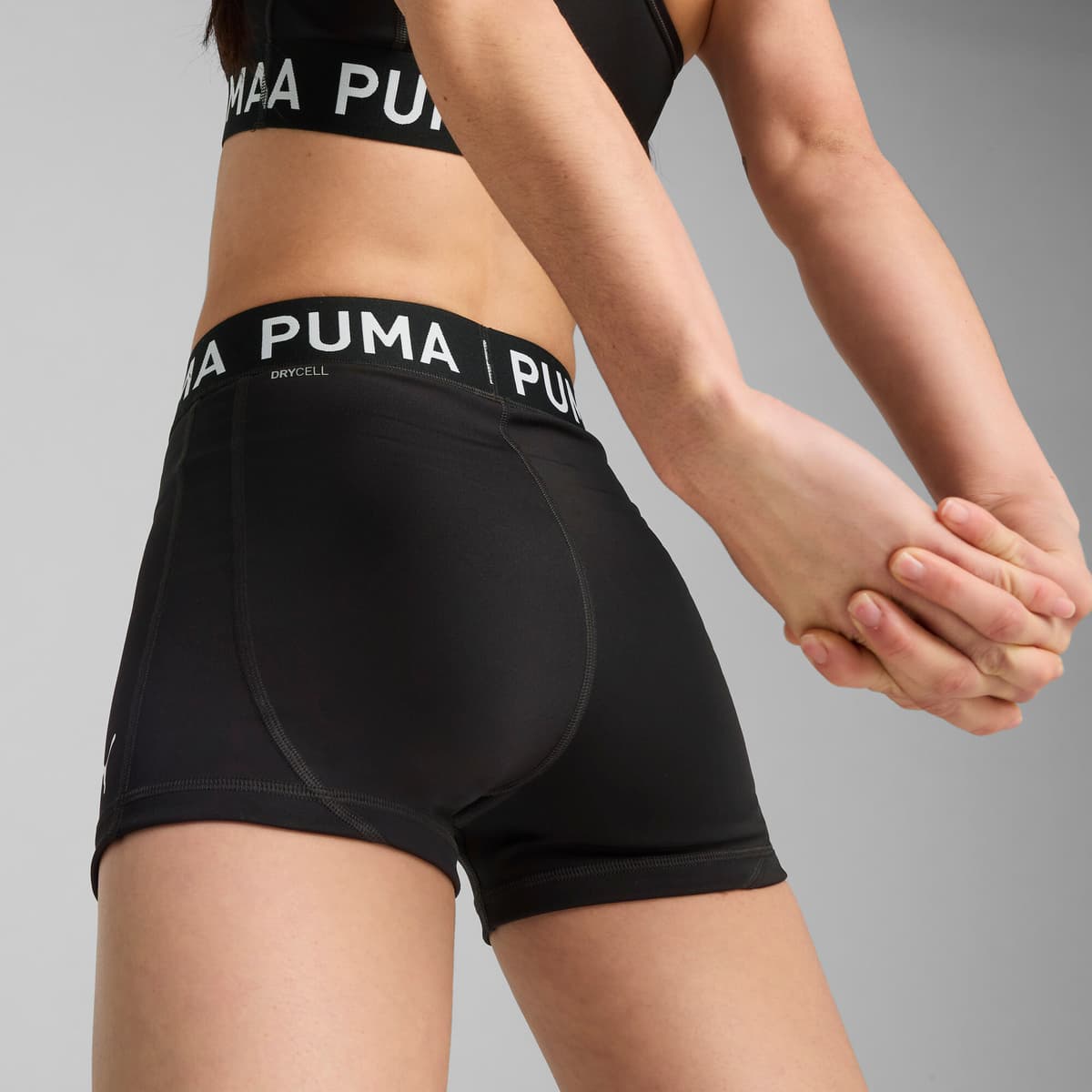 PUMA STRONG 3"korte tight voor Dames, Zwart, Maat L thumbnail 7
