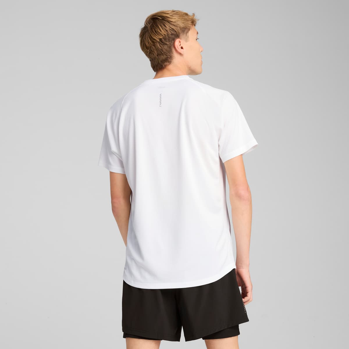 PUMA VELOCITY hardloopshirt voor Heren, Wit, Maat L thumbnail 5