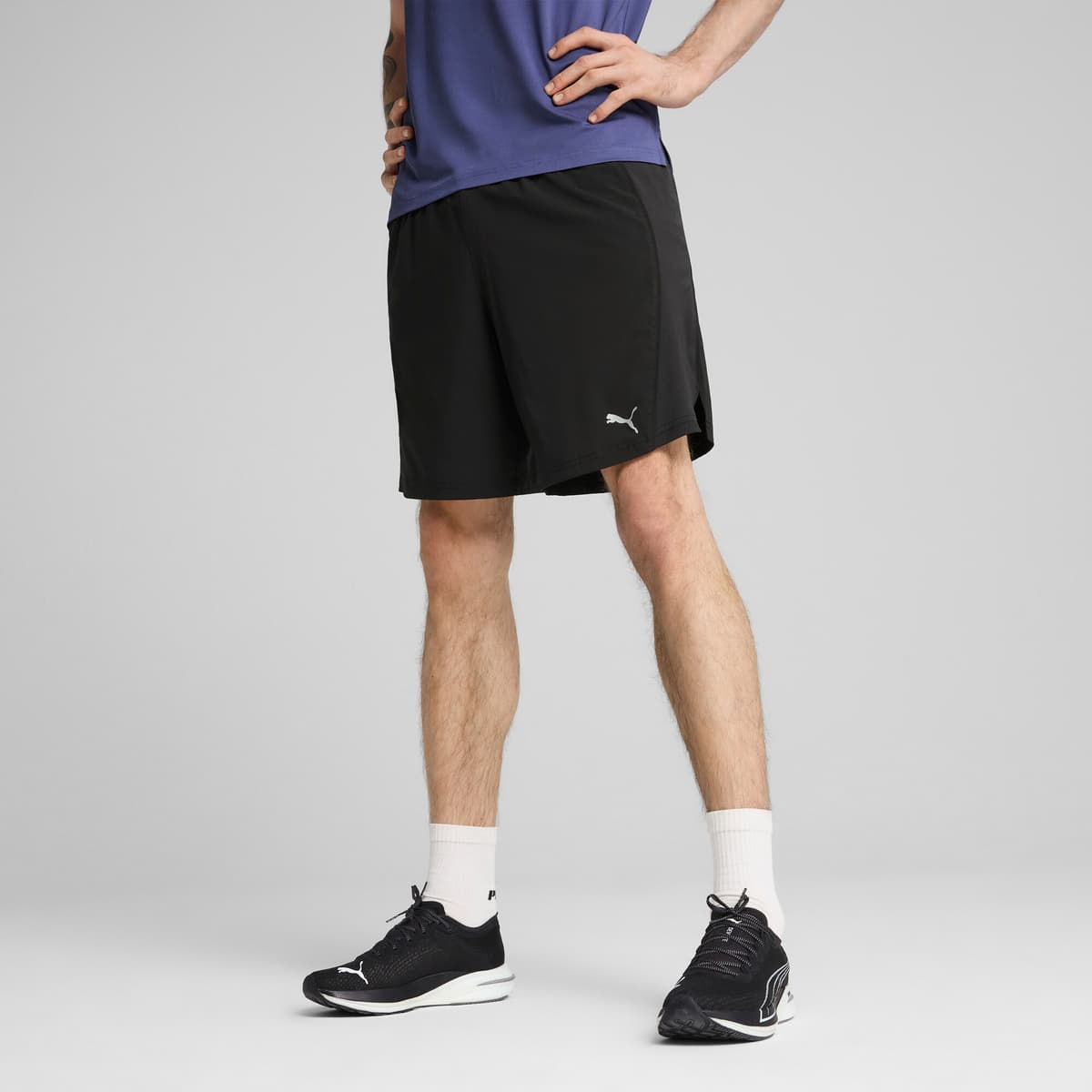PUMA VELOCITY hardloopshort voor Heren, Zwart, Maat M thumbnail 6