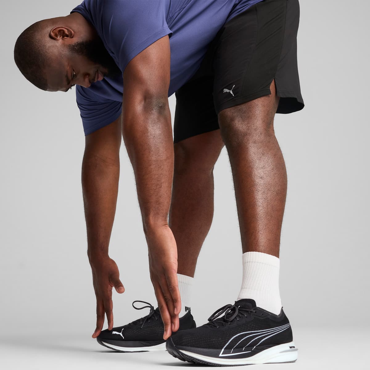 PUMA VELOCITY hardloopshort voor Heren, Zwart, Maat M thumbnail 4