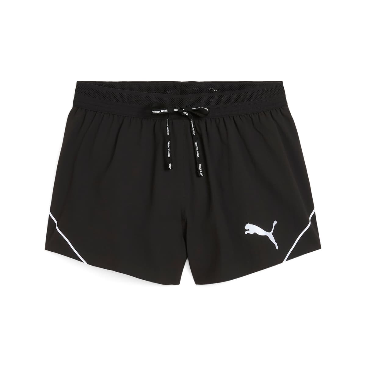 PUMA RACEDAY ULTRAWEAVE short met split voor Dames, Zwart, Maat XS thumbnail 3