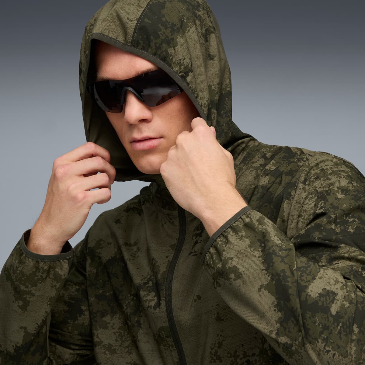 PUMA TAD ESSENTIALS AOP geweven jas voor Heren, Maat M thumbnail 7