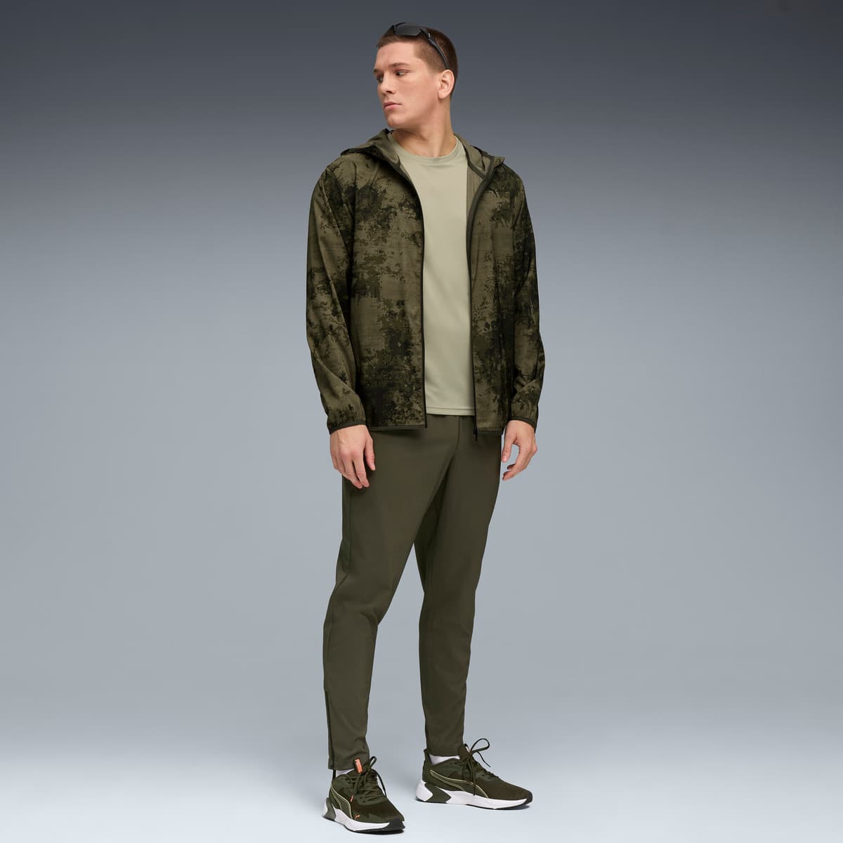 PUMA TAD ESSENTIALS AOP geweven jas voor Heren, Maat M thumbnail 6