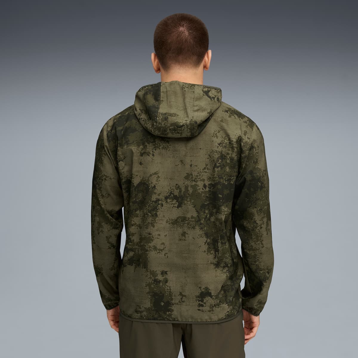 PUMA TAD ESSENTIALS AOP geweven jas voor Heren, Maat M thumbnail 5