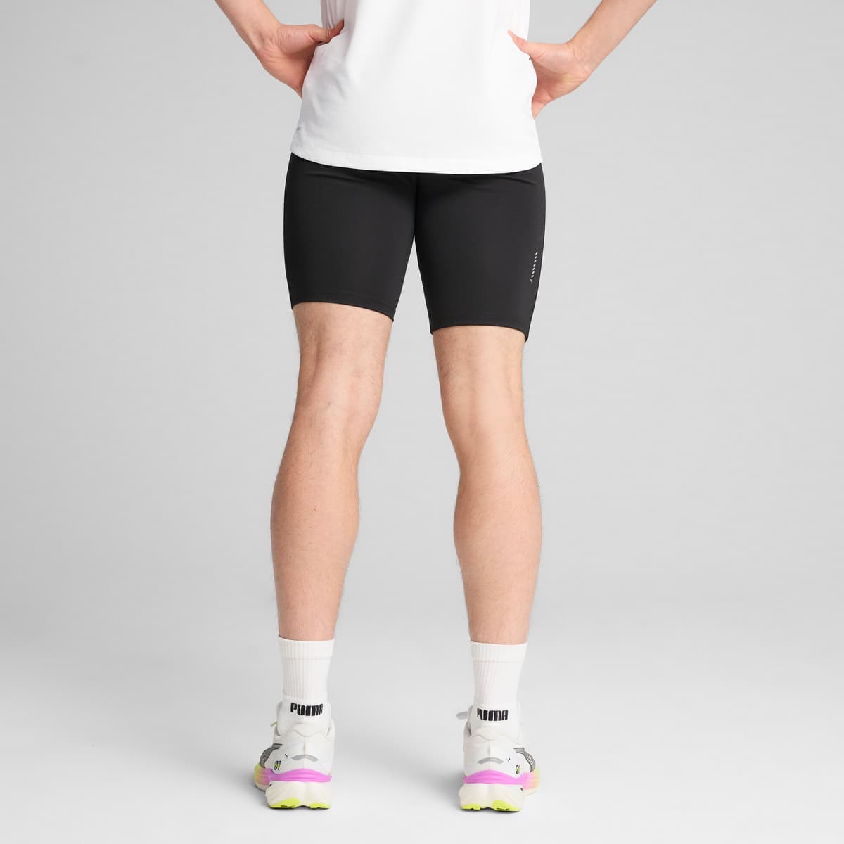 PUMA RUN FOUNDATION korte legging voor Heren, Zwart, Maat XXL thumbnail 3