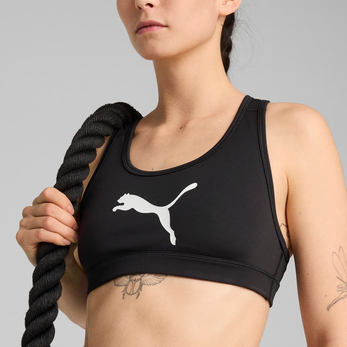 PUMA 4KEEPS beha voor Dames, Zwart, Maat XXS thumbnail 4