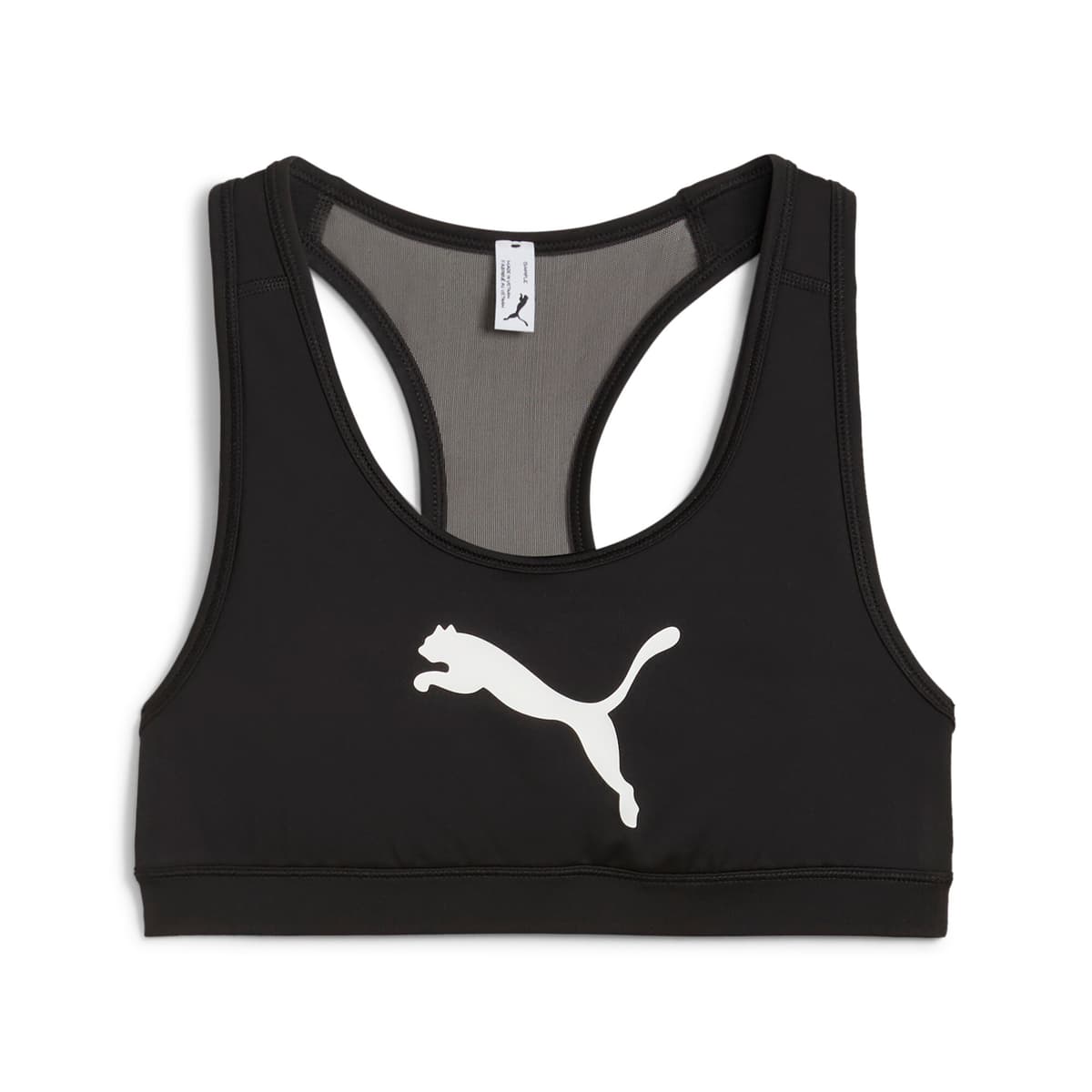 PUMA 4KEEPS beha voor Dames, Zwart/Wit, Maat M thumbnail 3