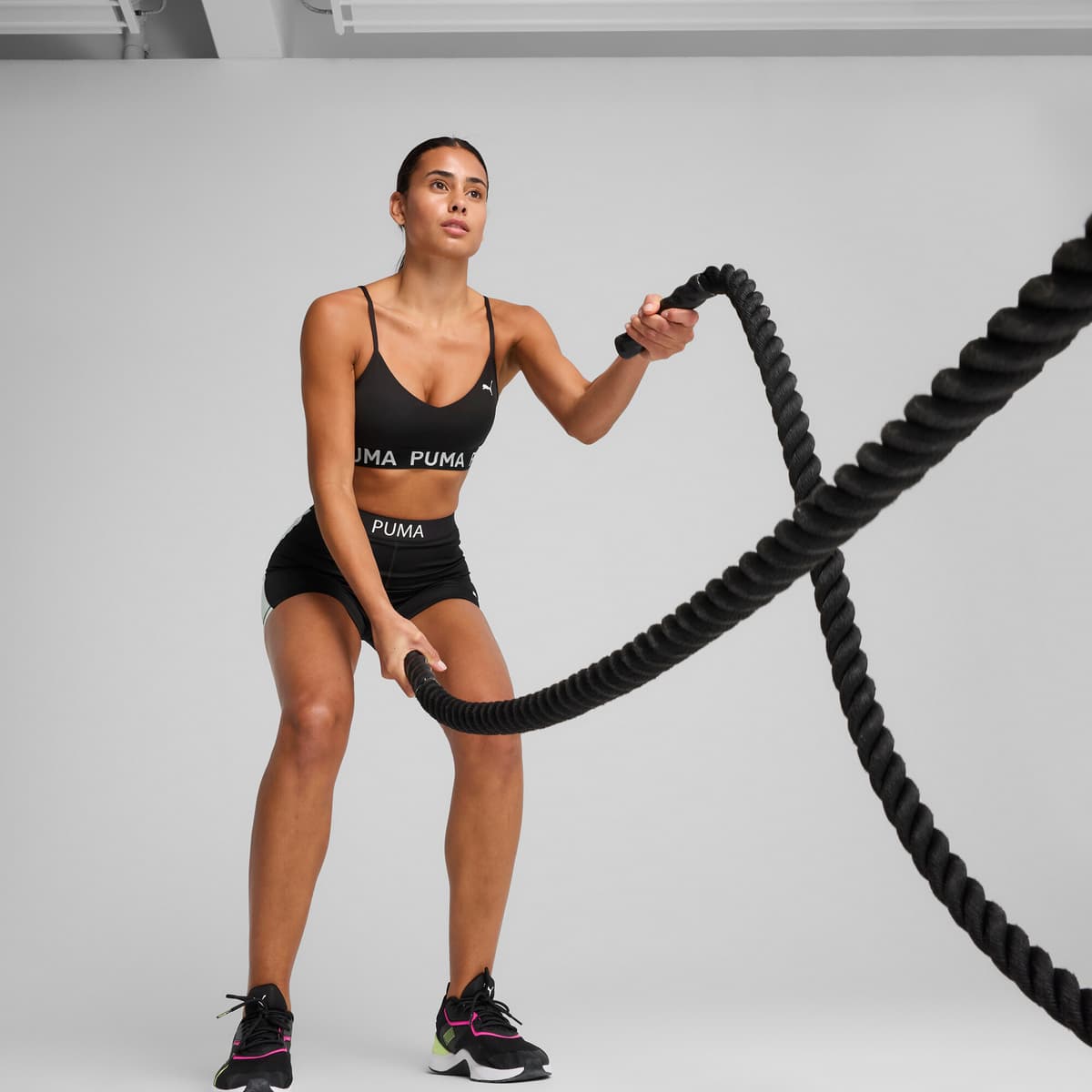 MOVE PUMA STRONG bh voor Dames, Zwart, Maat XL thumbnail 6