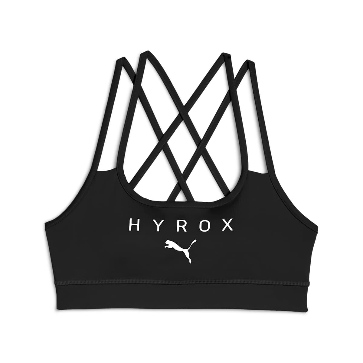 PUMA x HYROX MOVE beha met bandjes voor Dames, Zwart, Maat XXL thumbnail 3