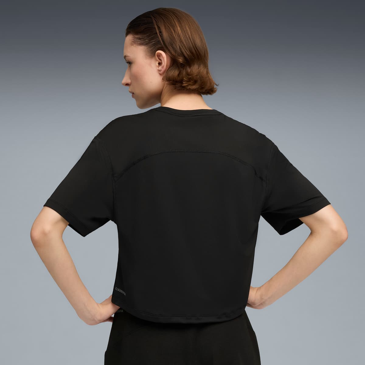 PUMA CLOUDSPUN relaxed T-shirt voor Dames, Zwart, Maat S thumbnail 5