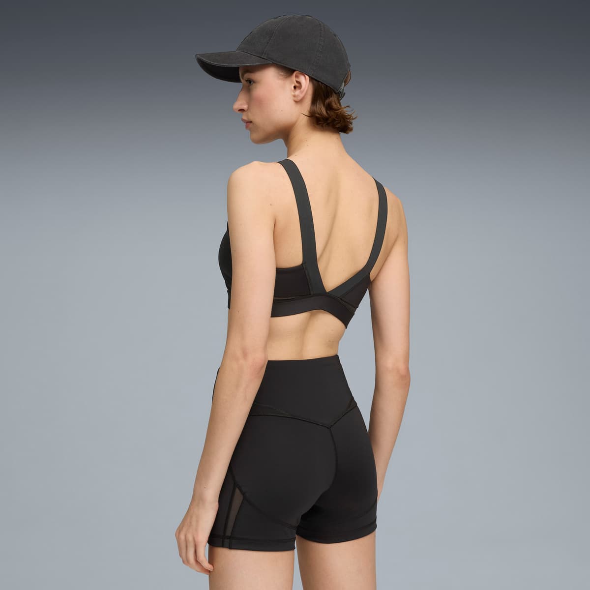 PUMA SHAPE trainingsbeha voor Dames, Zwart, Maat S thumbnail 5