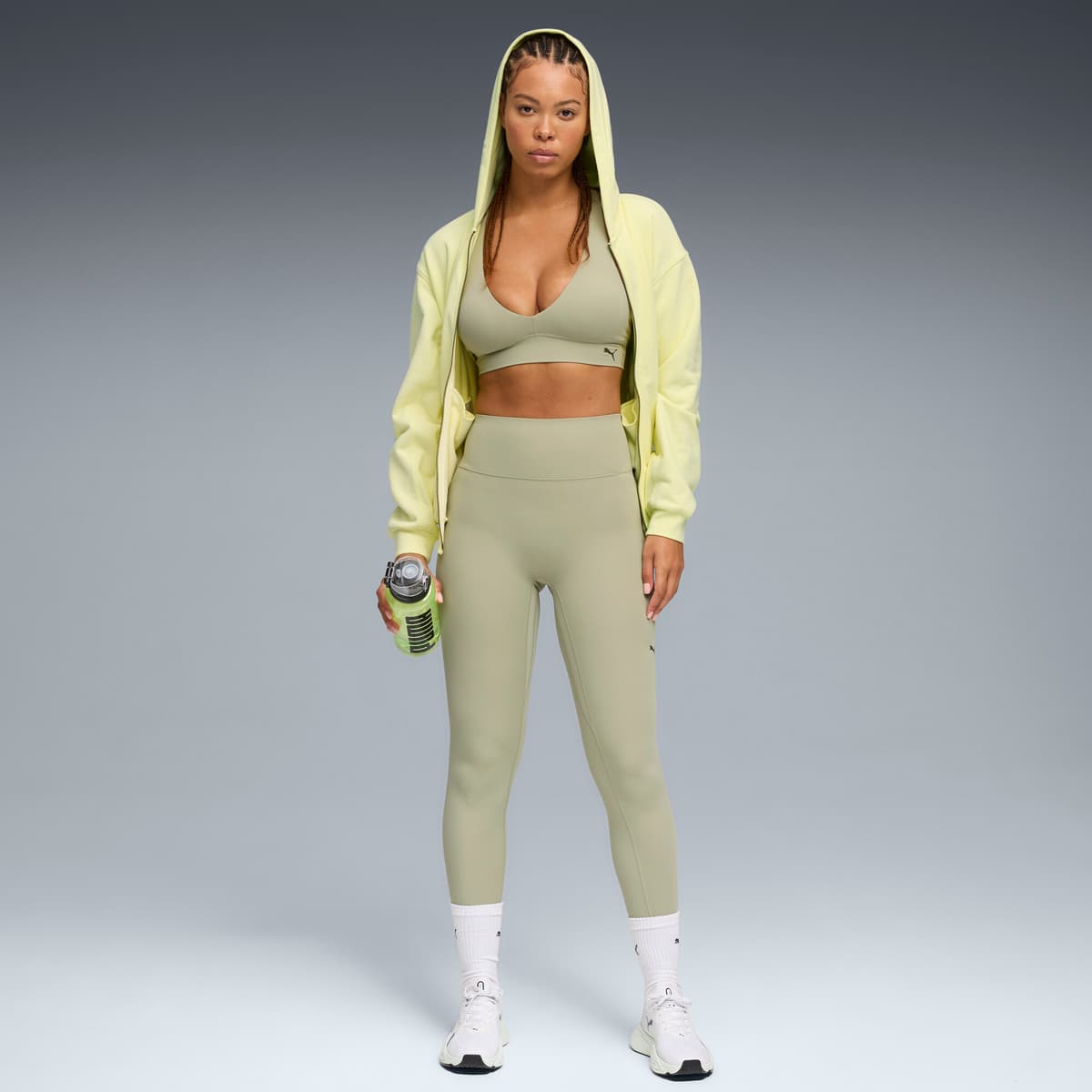 PUMA SHAPELUXE beha met diepe halslijn voor Dames, Maat S thumbnail 4