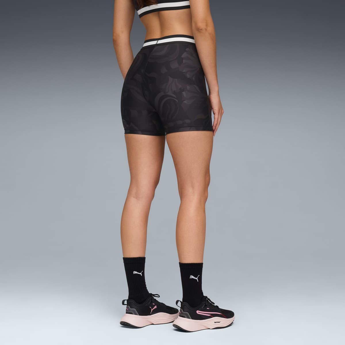 PUMA STRONG 10,16 cm korte tight voor Dames, Zwart, Maat XL thumbnail 3