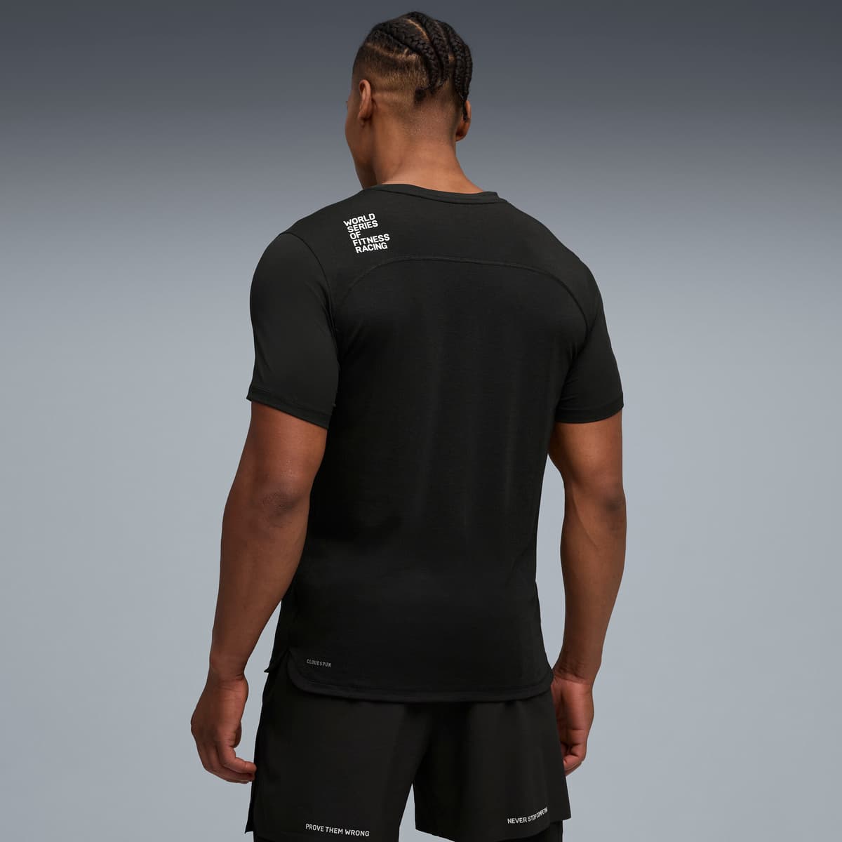 PUMA x HYROX CLOUDSPUN ThermoAdapt T-shirt voor Heren, Zwart, Maat S thumbnail 5