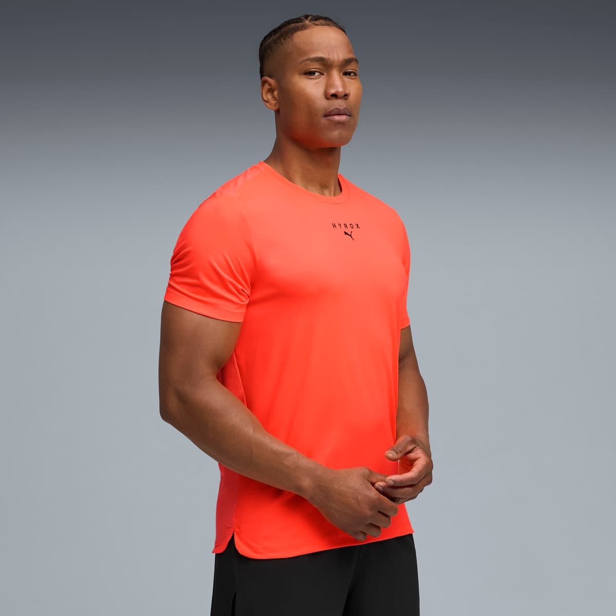 PUMA x HYROX CLOUDSPUN ThermoAdapt T-shirt voor Heren, Rood, Maat S