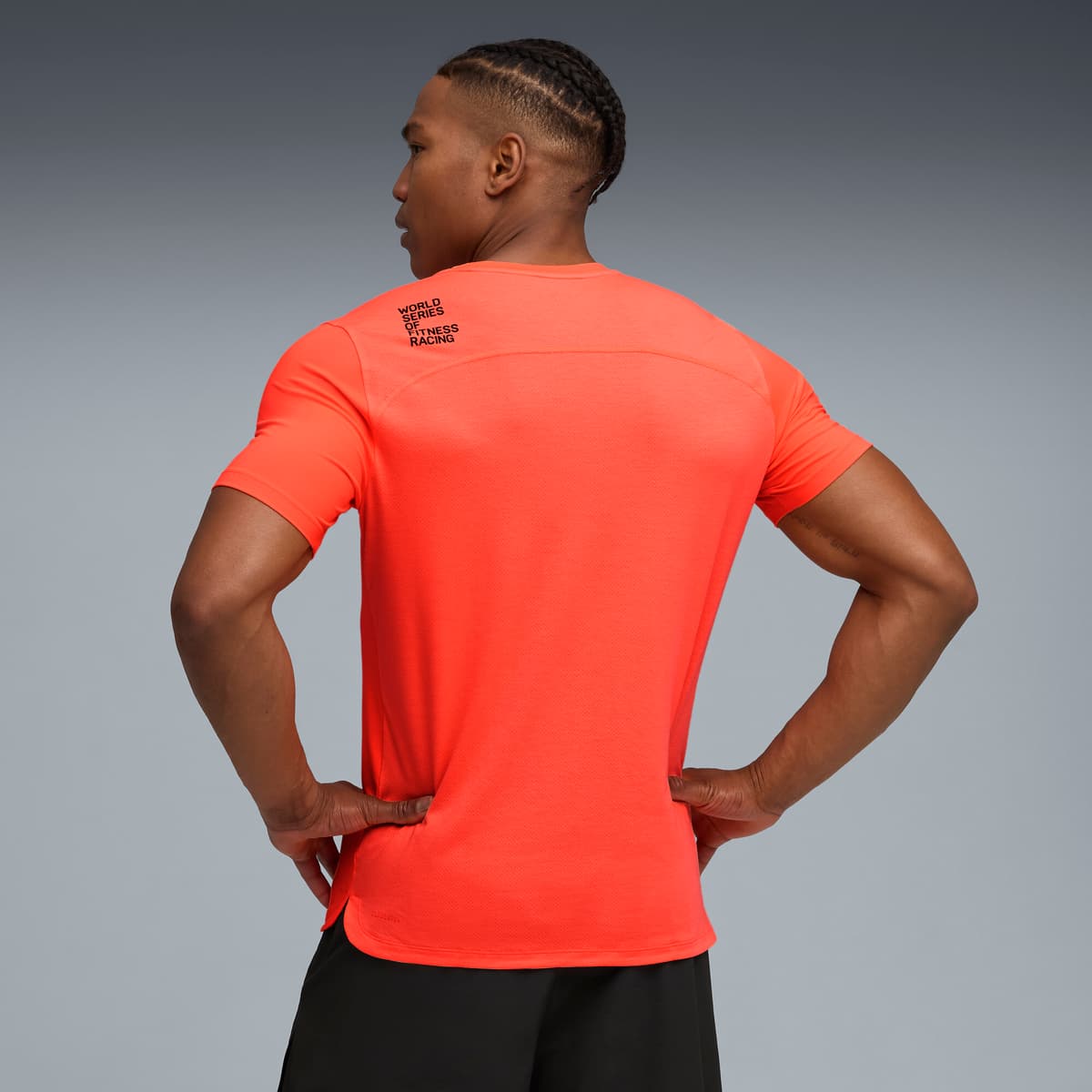 PUMA x HYROX CLOUDSPUN ThermoAdapt T-shirt voor Heren, Rood, Maat S thumbnail 6