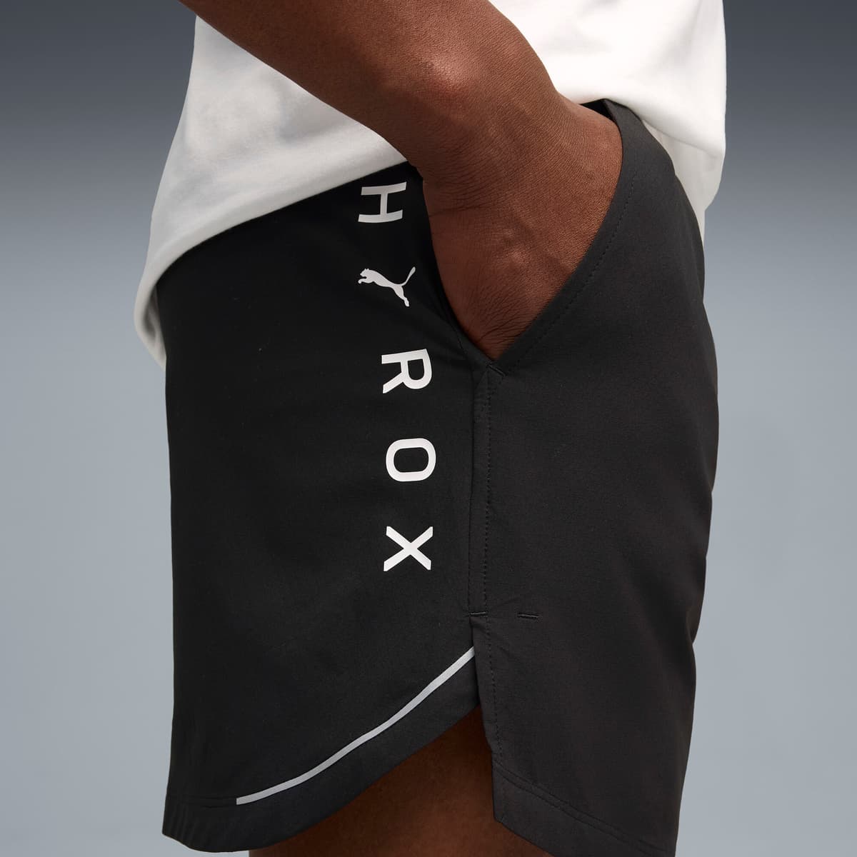 PUMA x HYROX ULTRAWEAVE short voor Heren, Zwart, Maat XL thumbnail 7