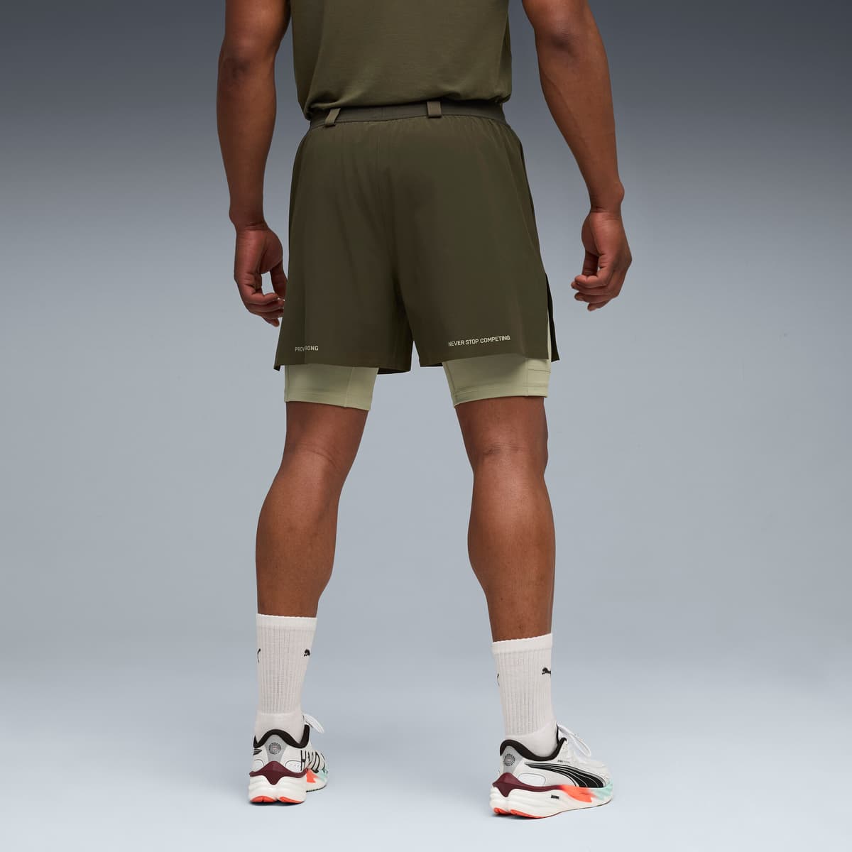 PUMA x HYROX 2-in-1-trainingsshort voor Heren, Maat M thumbnail 3