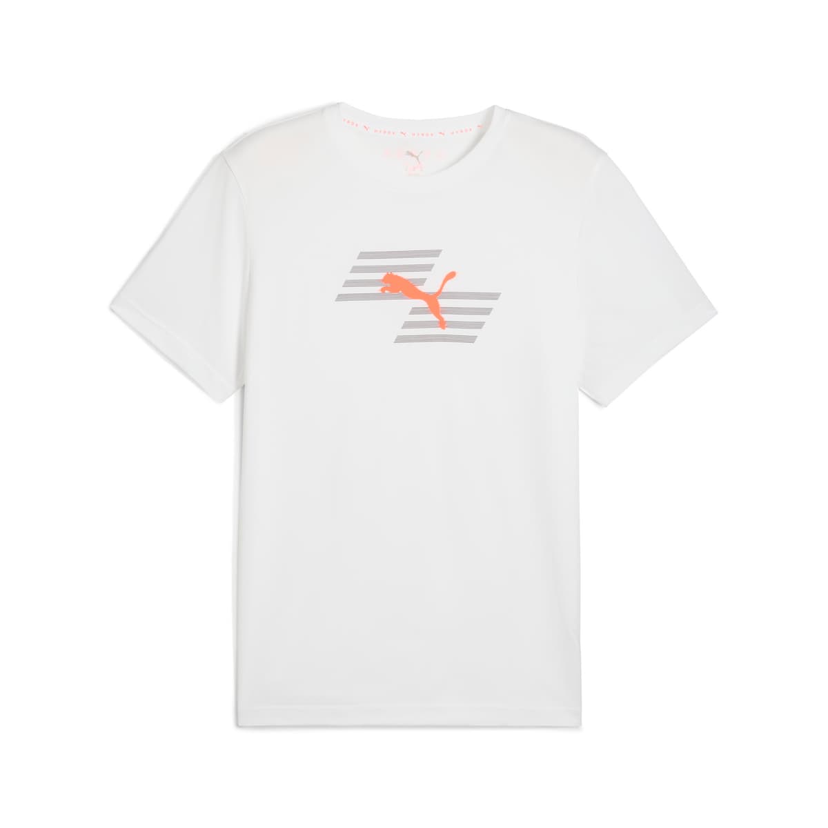 PUMA x HYROX T-shirt met print voor Heren, Wit, Maat M thumbnail 3